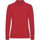 Clique Manhattan L/S Women Dames Rood maat 44/XXL