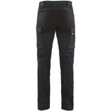 Blåkläder 1457-1147 Service werkbroek denim stretch Marineblauw/Zwart