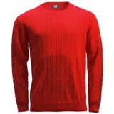 Cutter & Buck Blakely Knitted Sweater Heren Rood
