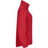 Clique Classic Softshell Jacket Dames Rood
