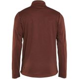 Blåkläder 3548-2533 Sweatshirt met rits Gebrand rood/Zwart