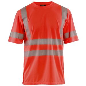 Blåkläder 3420-1013 UV-T-shirt High Vis High Vis Rood maat XS