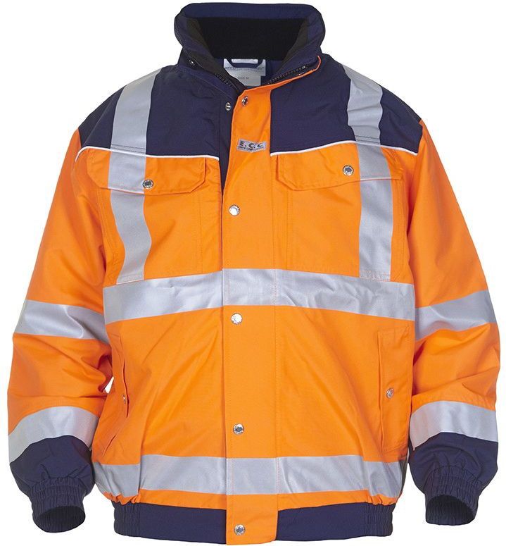 Hydrowear Furth Pilotjack Oranje/Marineblauw maat S