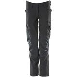 Mascot - Accelerate - Werkbroek - Zwart - Waterafstotend, Slijtvaste Stretchstof, Ergonomische Pasvorm