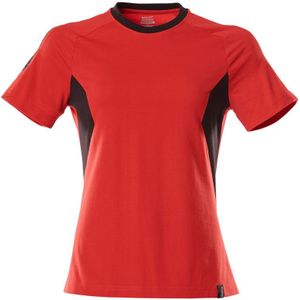 Mascot 18392-959 Dames T-shirt Signaalrood/Zwart maat XS