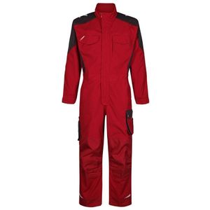 F. Engel 4810 Galaxy Boiler Suit Red/Anthracite maat XXL