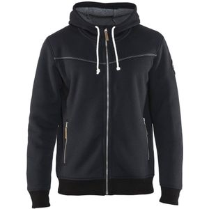 Blåkläder 4933-2514 Hoodie met warme voering Zwart