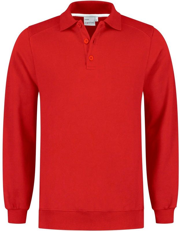 Santino Ramon Polosweater Red maat XS