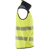 Blåkläder 3849-1560 APC 2 Multinorm softshell bodywarmer High Vis Geel/Marineblauw maat 4XL
