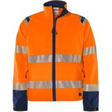 Fristads High vis Green stretch jack klasse 3 4647 GSTP Hi-Vis Oranje/Marineblauw