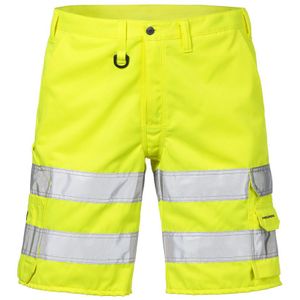 Fristads High vis korte broek klasse 2 2528 THL Hi-Vis geel