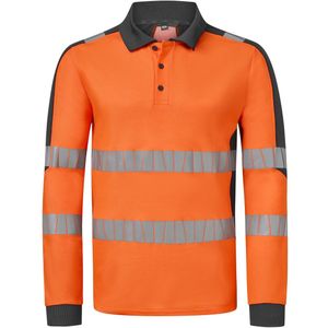 Havep - Polo High Visibility+ 10079 - Lange Mouwen - Veiligheid - Professionele Uitstraling
