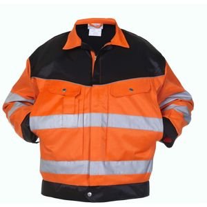 Hydrowear EN20471 jacket Hull Fluor Oranje/Zwart maat 50