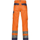 Dassy - Buffalo - Hogezichtbaarheidsbroek - Fluo-Oranje/Marineblauw - 245gr