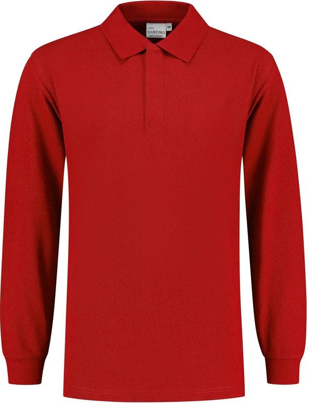 Santino London Poloshirt True Red maat XS