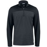 Cutter & Buck Traverse Half Zip Heren Zwart