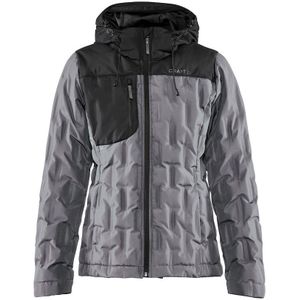 Craft Hybrid Puffy Jacket Dames Titanium/Black