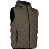 Geyser ID G21031 Man Quilted Vest Olive Melange