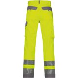 Dassy - Buffalo - Hogezichtbaarheidsbroek - Fluogeel/Cementgrijs - 245gr
