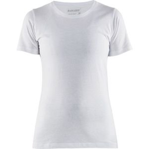 Blåkläder 3334-1042 Dames T-shirt Wit