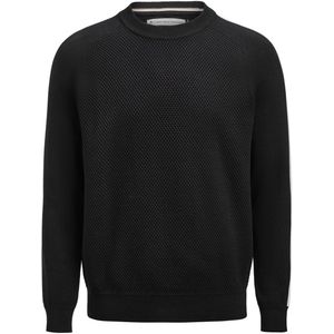 James Harvest Scarsdale Sweater Sweater Heren Heren Zwart maat S