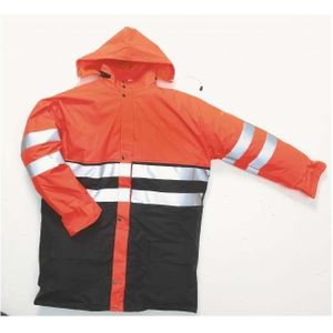 Hydrowear parka Plains Fluor Oranje/Zwart maat XL