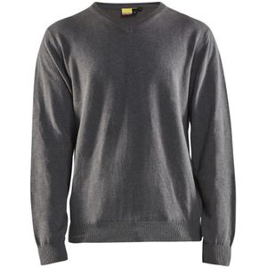 Blåkläder 3590-2122 Gebreide pullover Zwart Mêlee maat M