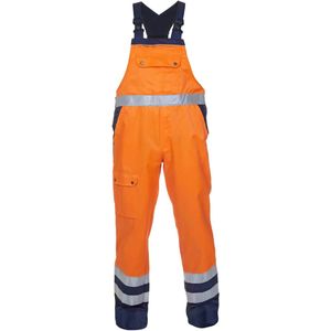 Hydrowear EN20471 Am overal Hanoi Fluor Oranje/Marine maat 26