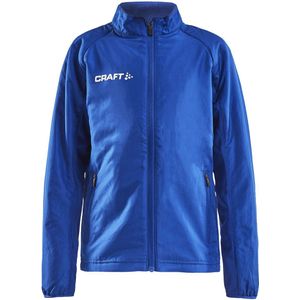 Craft Jacket Warm Jr Kinderen Club Cobolt maat 146/152