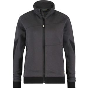 Dassy - Velox Women - Sweater - Antracietgrijs/Zwart