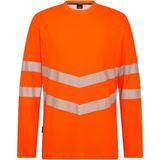 F. Engel 9555-195 Safety T-Shirt LS Orange maat XS