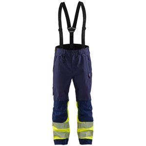 Blåkläder 1877-1977 Shell werkbroek High Vis Marine/High Vis Geel