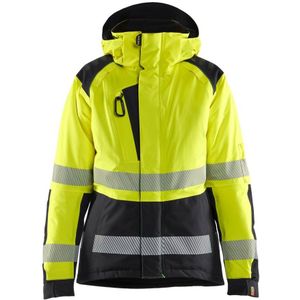 Blåkläder 4456-1987 Dames Winterjas High Vis High Vis Geel/Zwart maat XL