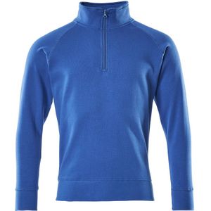 Mascot 50611-971 Sweatshirt met korte rits Helder Blauw