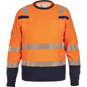 Hydrowear Fr Ast Shirt Murcia Fluor Oranje/Marine maat S