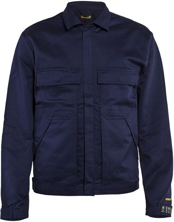 Blåkläder 4774-1516 Vlamvertragend jack. Ongevoerd Marineblauw maat M