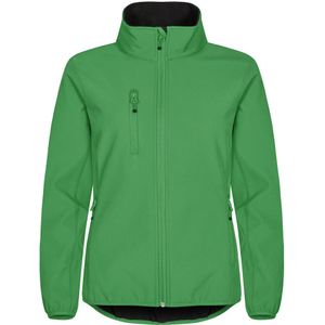 Clique - Classic Softshell Jacket - Appelgroen - Dames