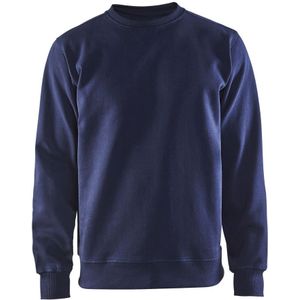 Blåkläder 3364-1048 Sweatshirt Jersey ronde hals Marineblauw maat XXXL