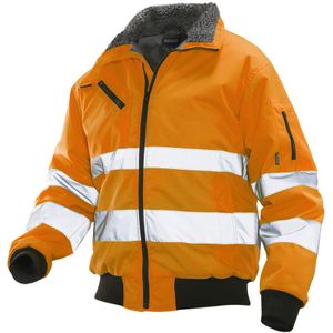 Jobman 1359 Hi-Vis Pilot Jacket Oranje maat S