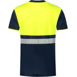 Santino Hannover T-shirt Real Navy / Fluor Yellow