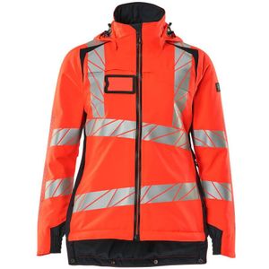 Mascot 19045-449 Dames Winterjas Hi-Vis Rood/Donkermarine