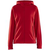 Craft Core Soul Full Zip Hood Dames Bright Red maat L