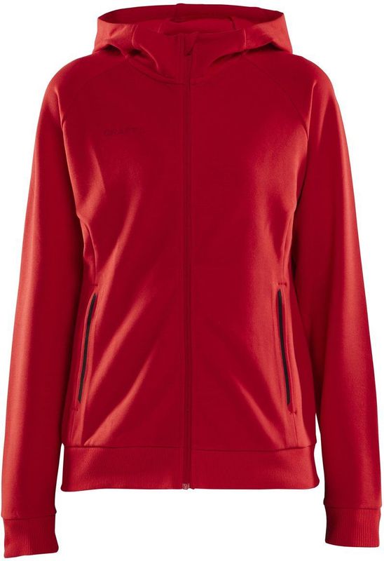 Craft Core Soul Full Zip Hood Dames Bright Red maat L