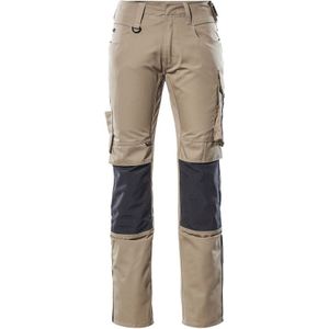 Mascot 12679-442 Broek met kniezakken Lichtkhaki/Zwart maat 82C44