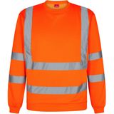 F. Engel 8041-253 Safety Sweatshirt Orange maat L