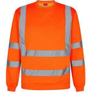 F. Engel 8041-253 Safety Sweatshirt Orange maat L