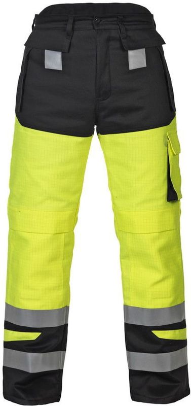Hydrowear Marokko Multinorm Broek Fluor Geel/Zwart maat 46