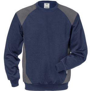 Fristads Sweatshirt 7148 SHV Marineblauw/grijs