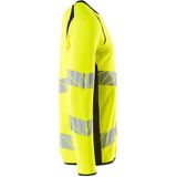 Mascot - Accelerate Safe - Sweatshirt - Hi-Vis Geel/Donkermarine - 50% Polyester/50% Katoen