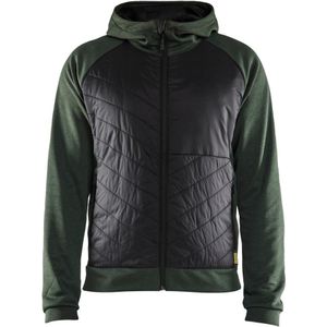 Blåkläder 3463-2533 Hybride sweater Herfstgroen/Zwart maat 4XL